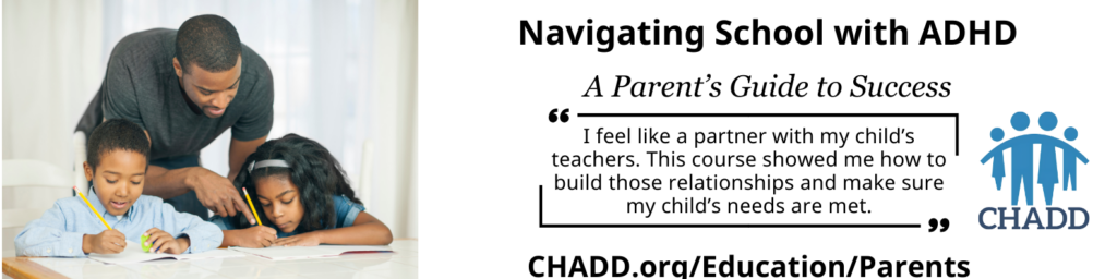 P2P Navigating School with ADHD